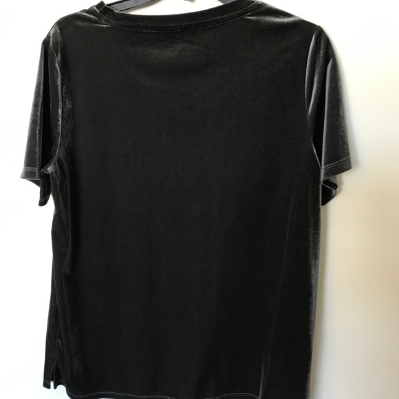 Black Velvet Shirt - Picture 2 of 2
